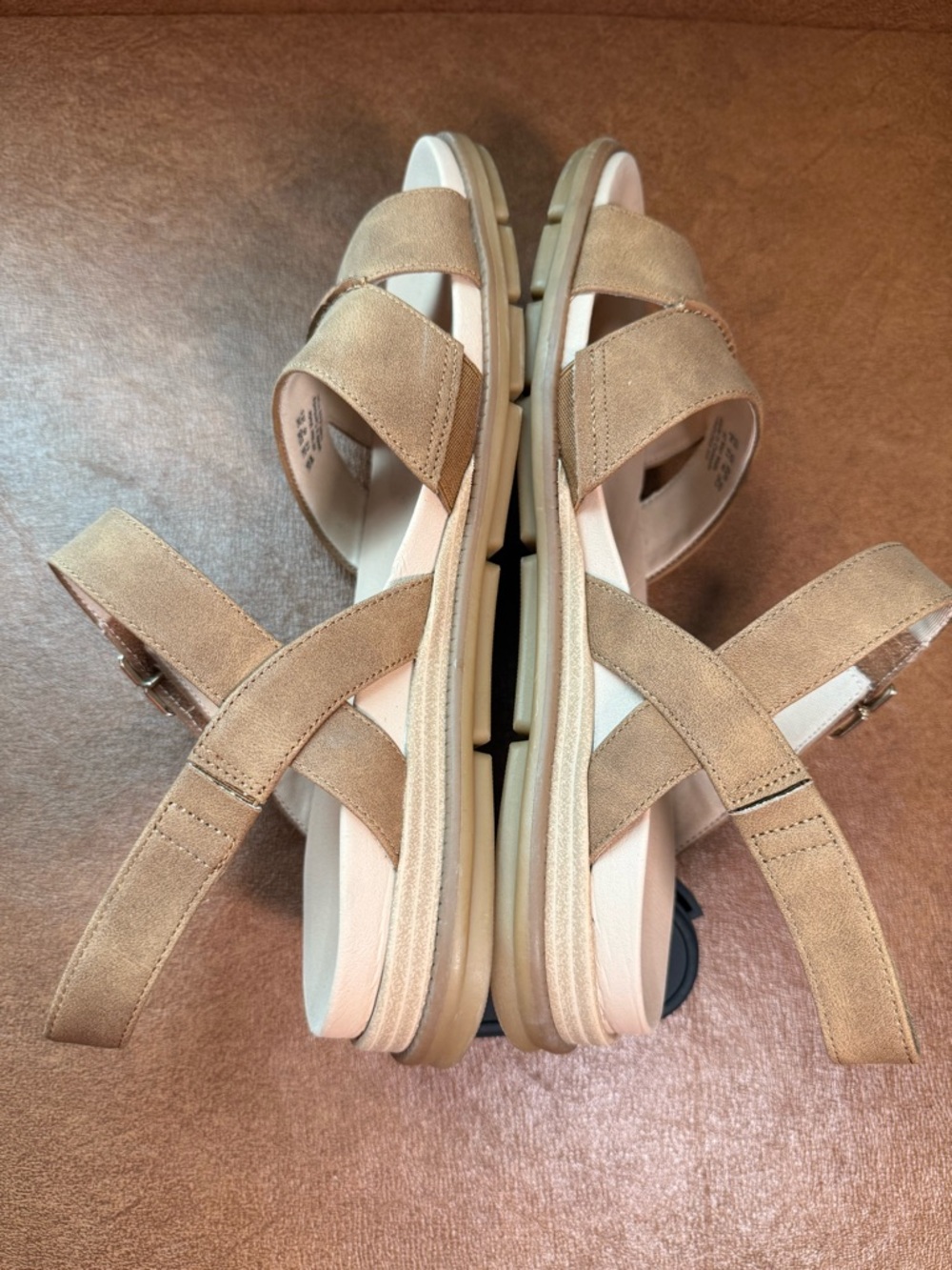 Dr. Scholl’s Women’s timeless fun hybrid comfort Sandals medium Beige Walking 9 - Picture 4 of 8